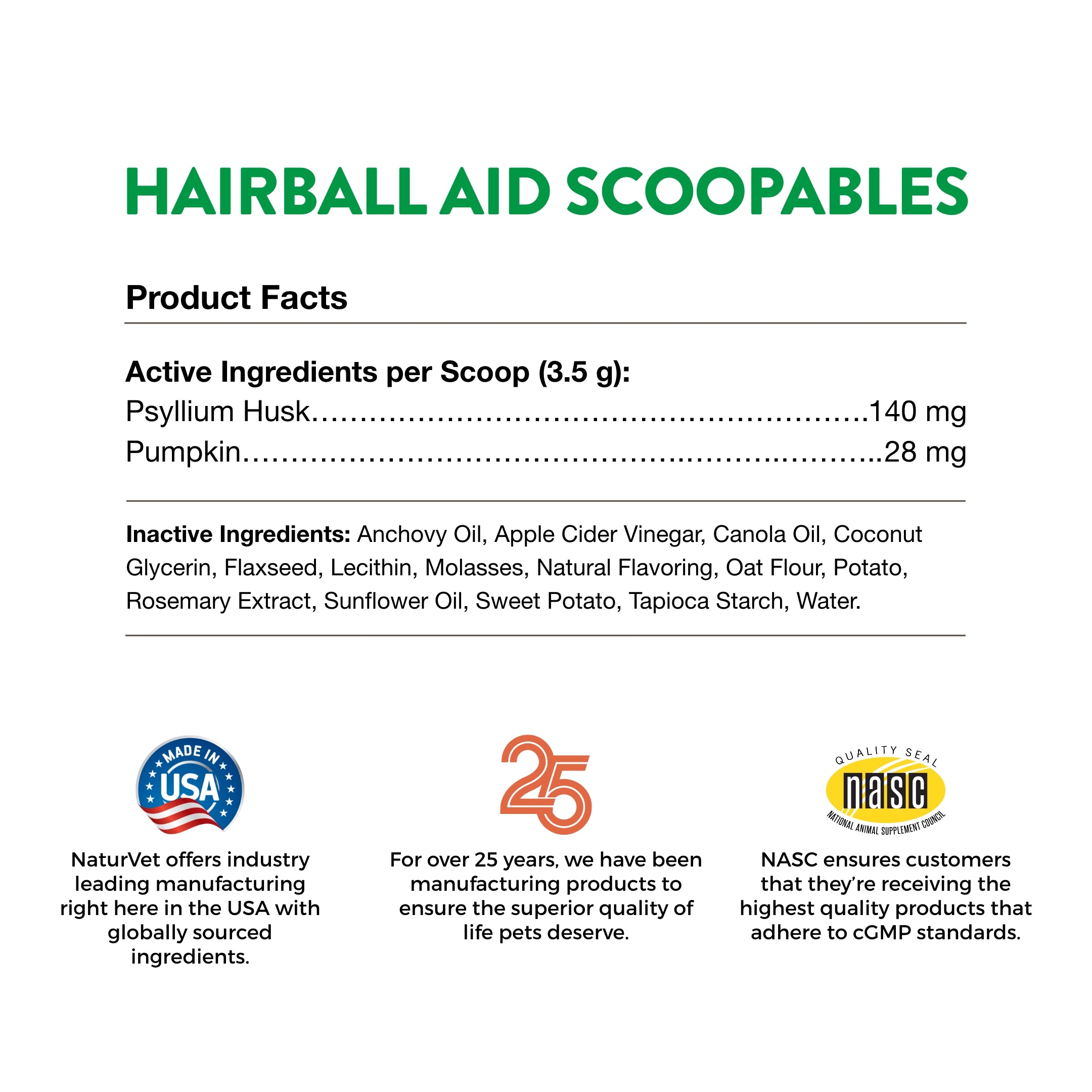 Naturvet natural hotsell hairball aid