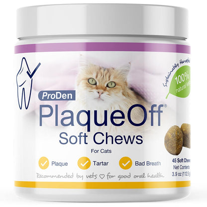 ProDen PlaqueOff® Cat Soft Chews - 45 count