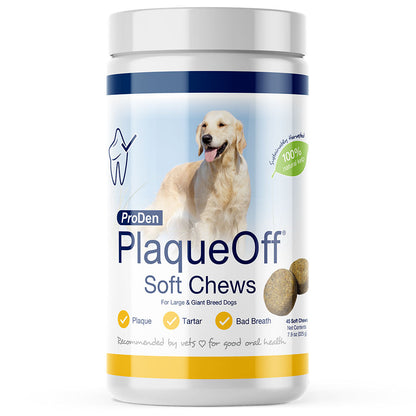 ProDen PlaqueOff® Large Dog Soft Chews - 45 count