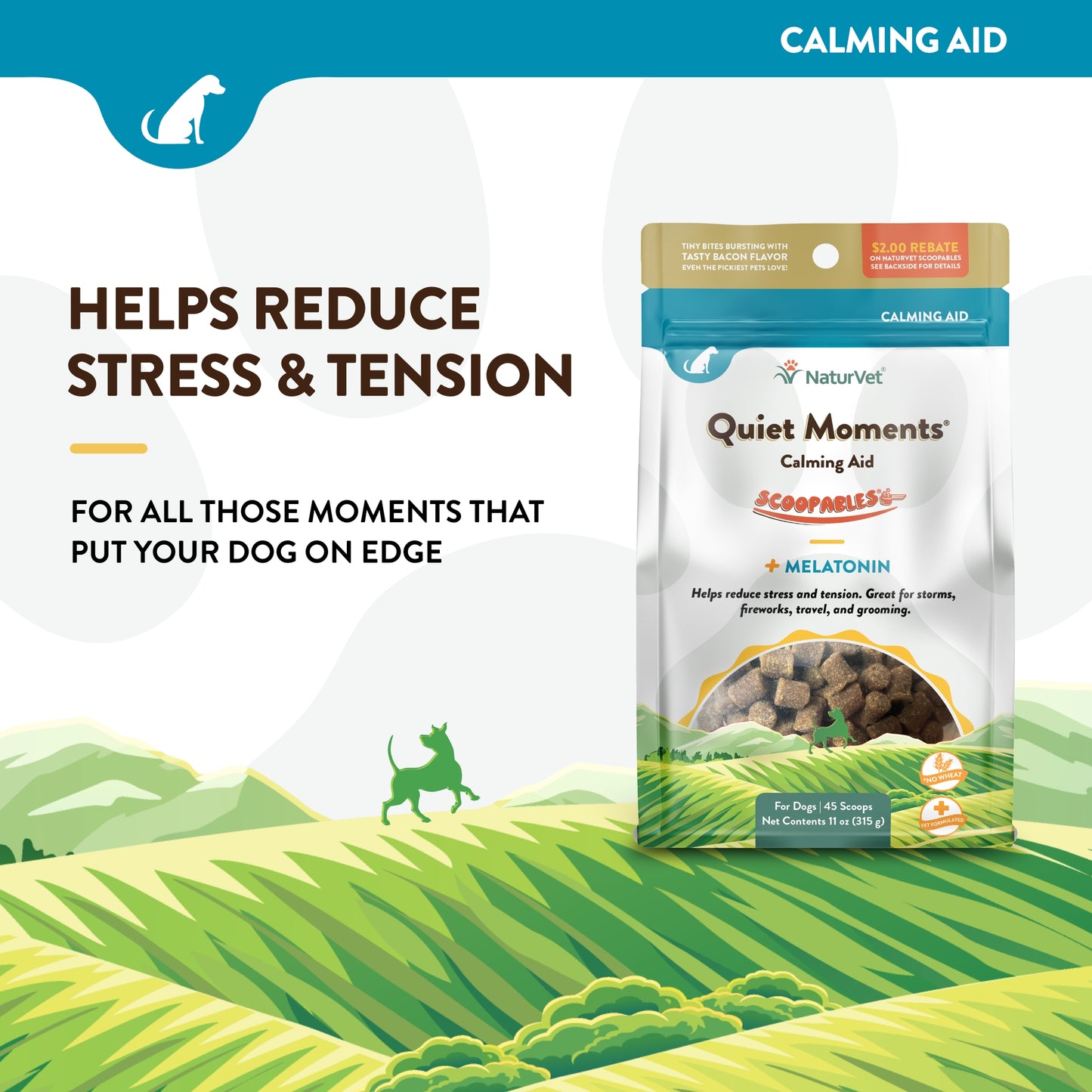 Scoopables Quiet Moments® Calming Aid for Dogs