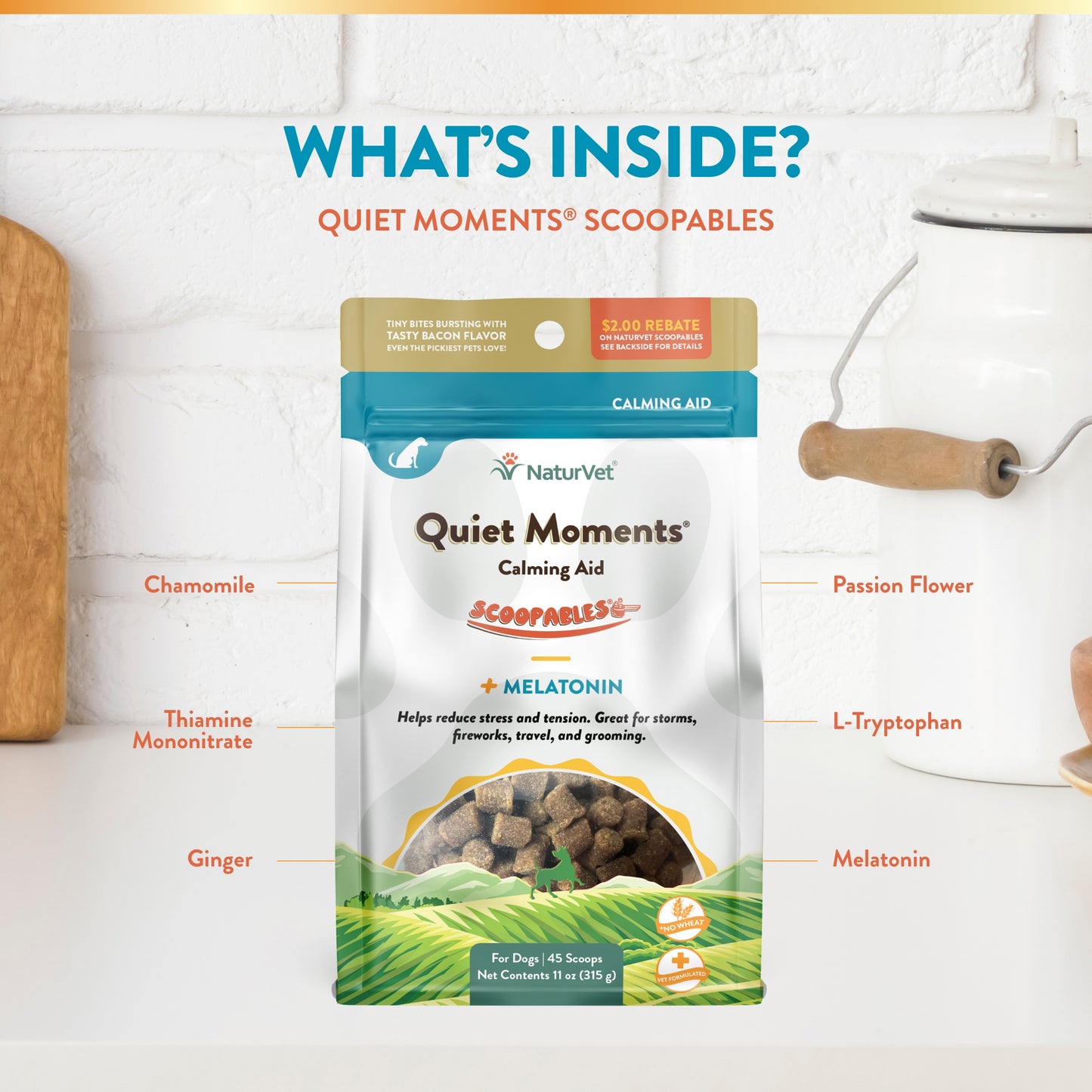 Scoopables Quiet Moments® Calming Aid for Dogs