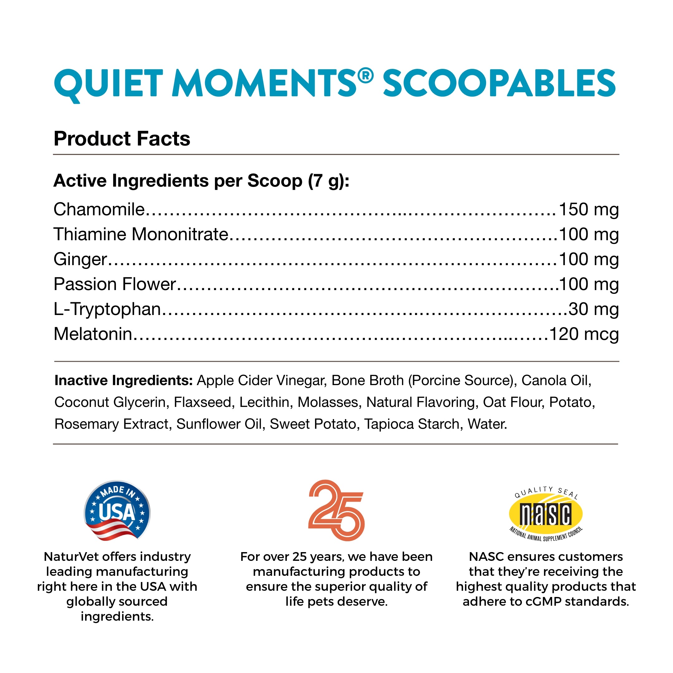 Naturvet hemp clearance quiet moments reviews